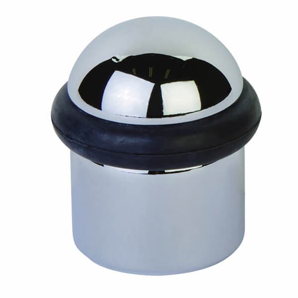 Emtek Cylinder Floor Bumpers with Dome Cap - Door Accessories