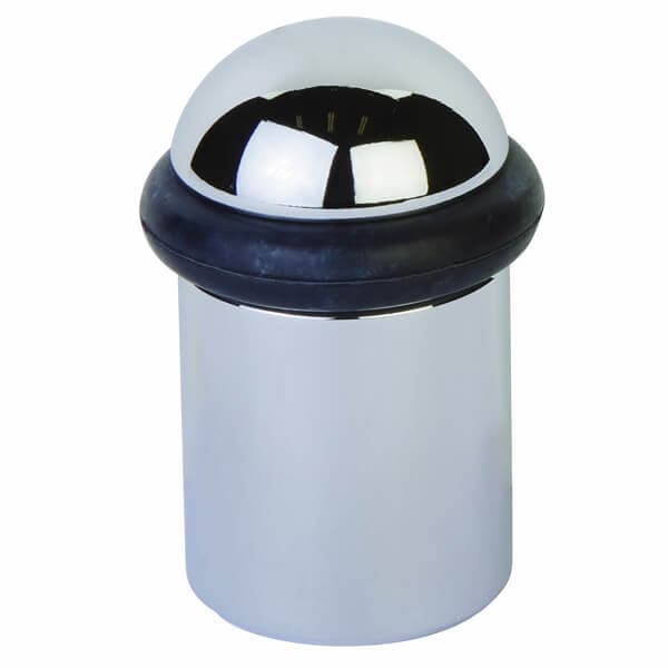 Emtek Cylinder Floor Bumpers with Dome Cap - Door Accessories