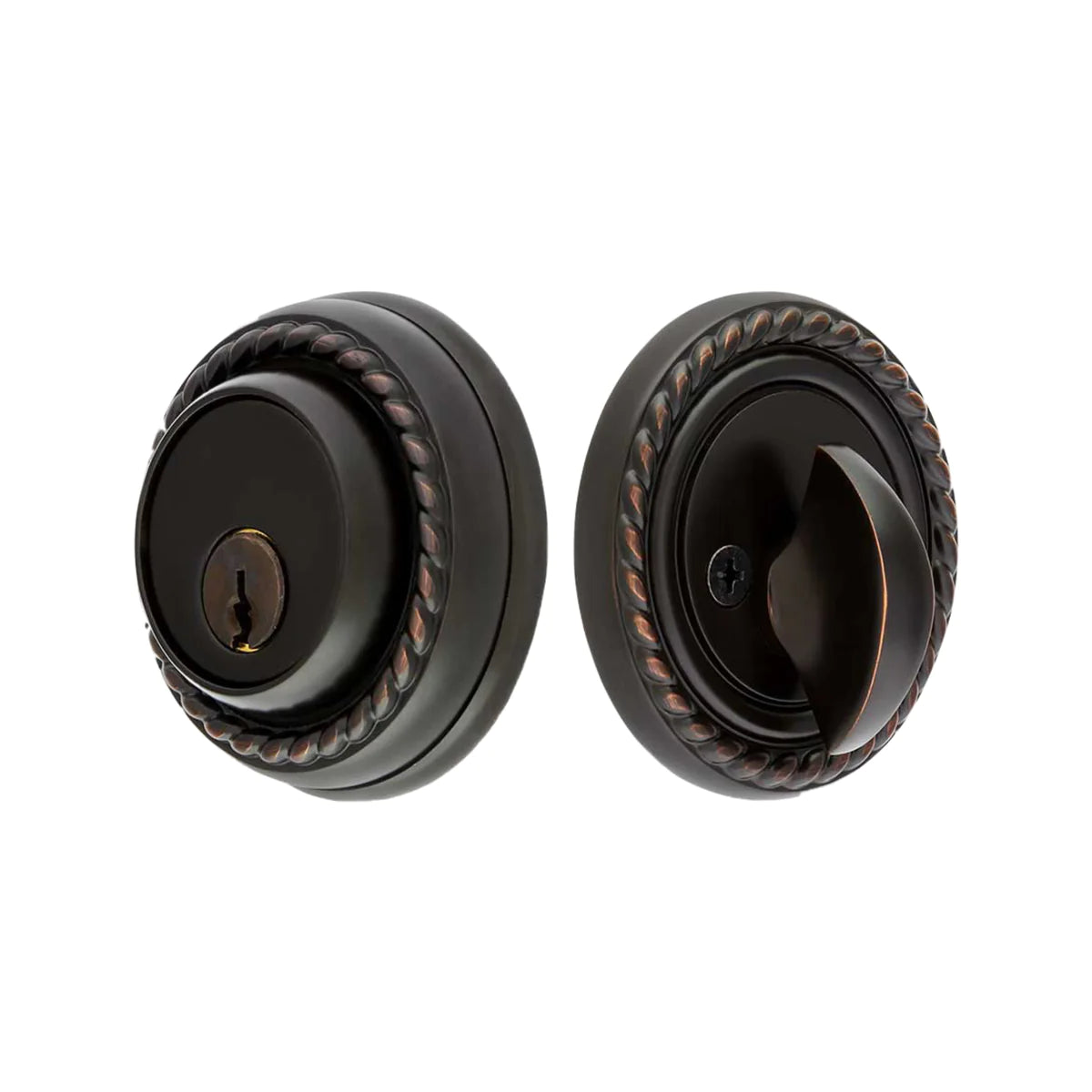 Emtek Brass Rope Deadbolt