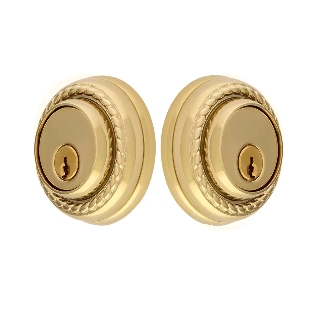 Emtek Brass Rope Deadbolt