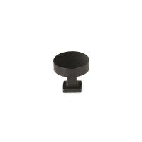 Schaub Round Knob with Square Base- Haniburton Collection