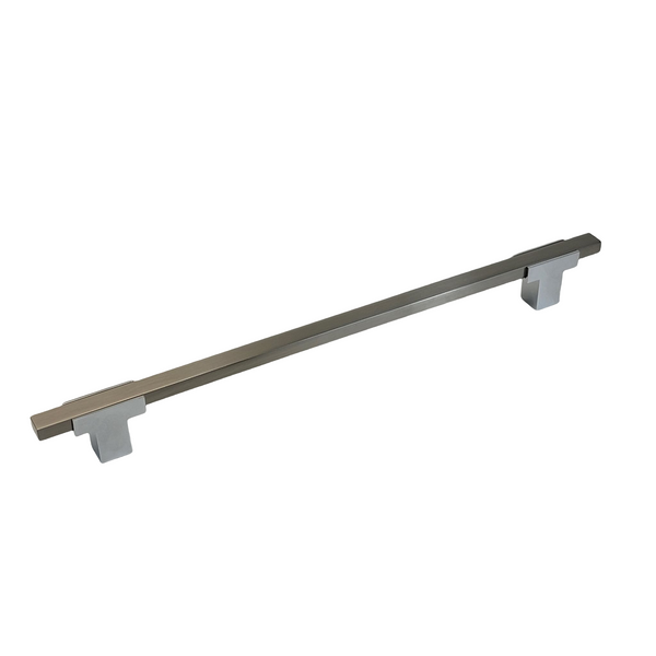 4777 - APPLIANCE PULL - Chrome Base with Polished Nickel bar. 