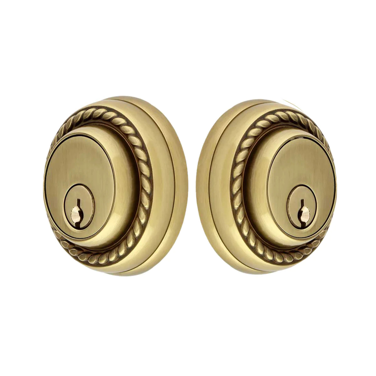 Emtek Brass Rope Deadbolt