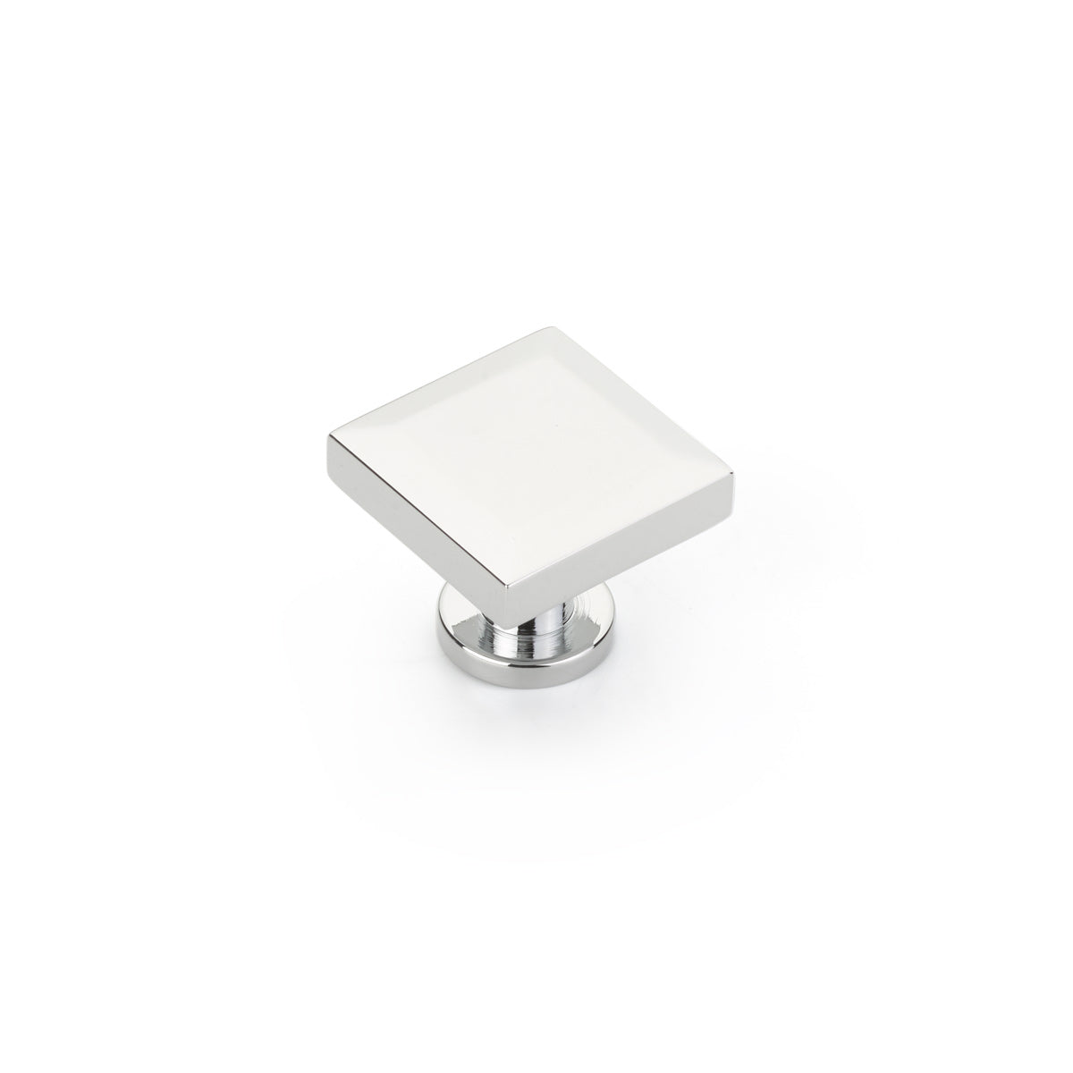 Schaub Square knob- Heathrow Collection