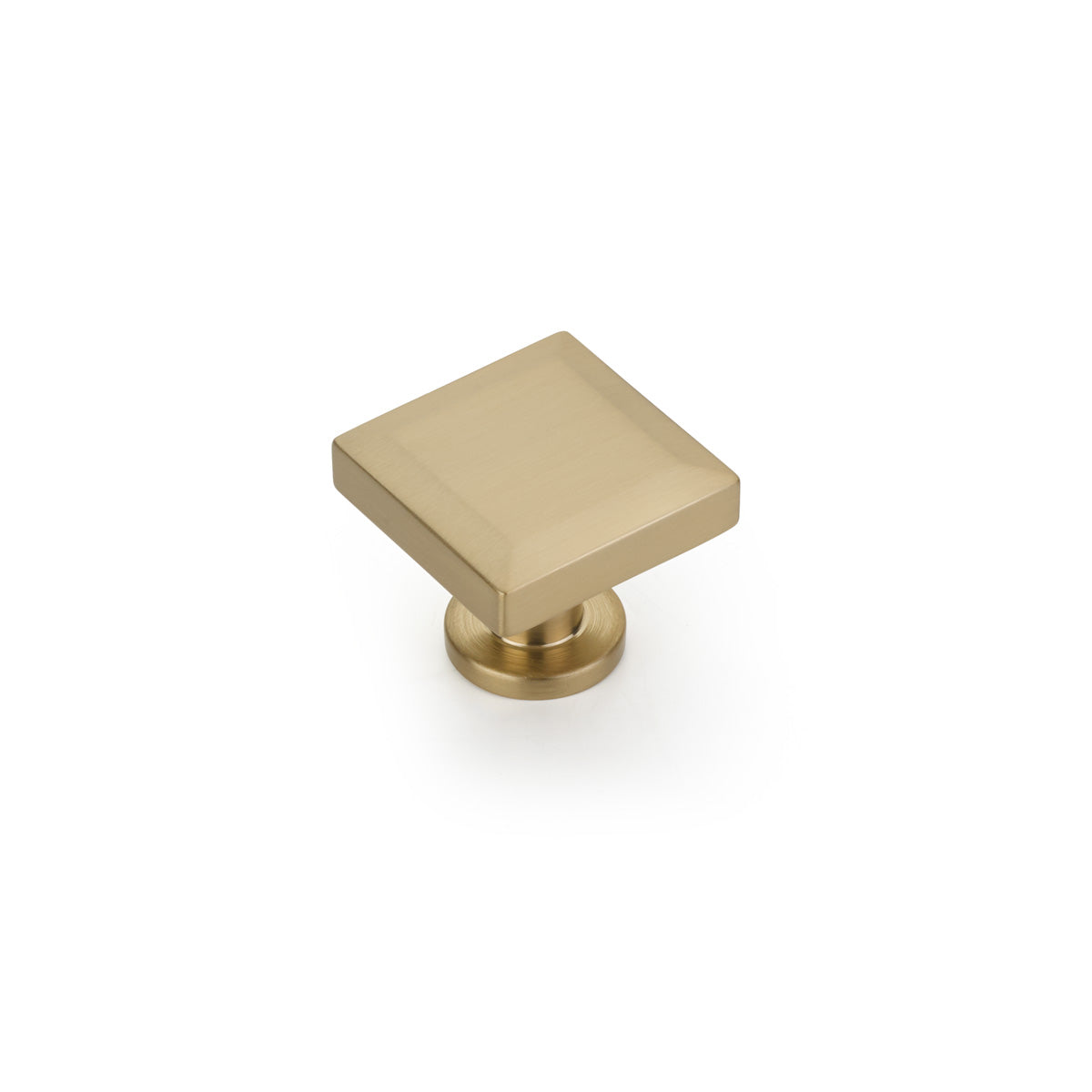 Schaub Square knob- Heathrow Collection