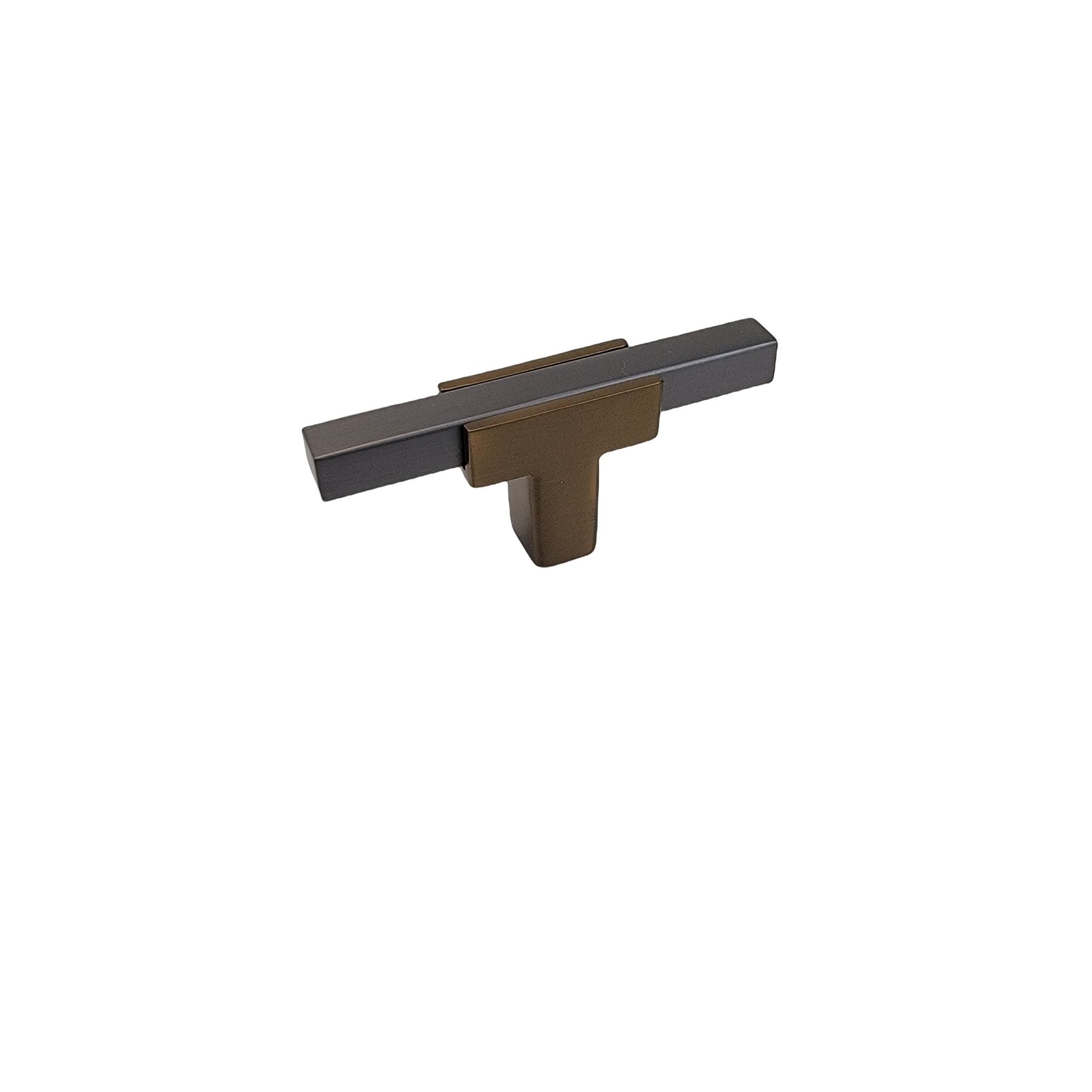 Knob 67 - Champagne Bronze stem with Titanium bar.