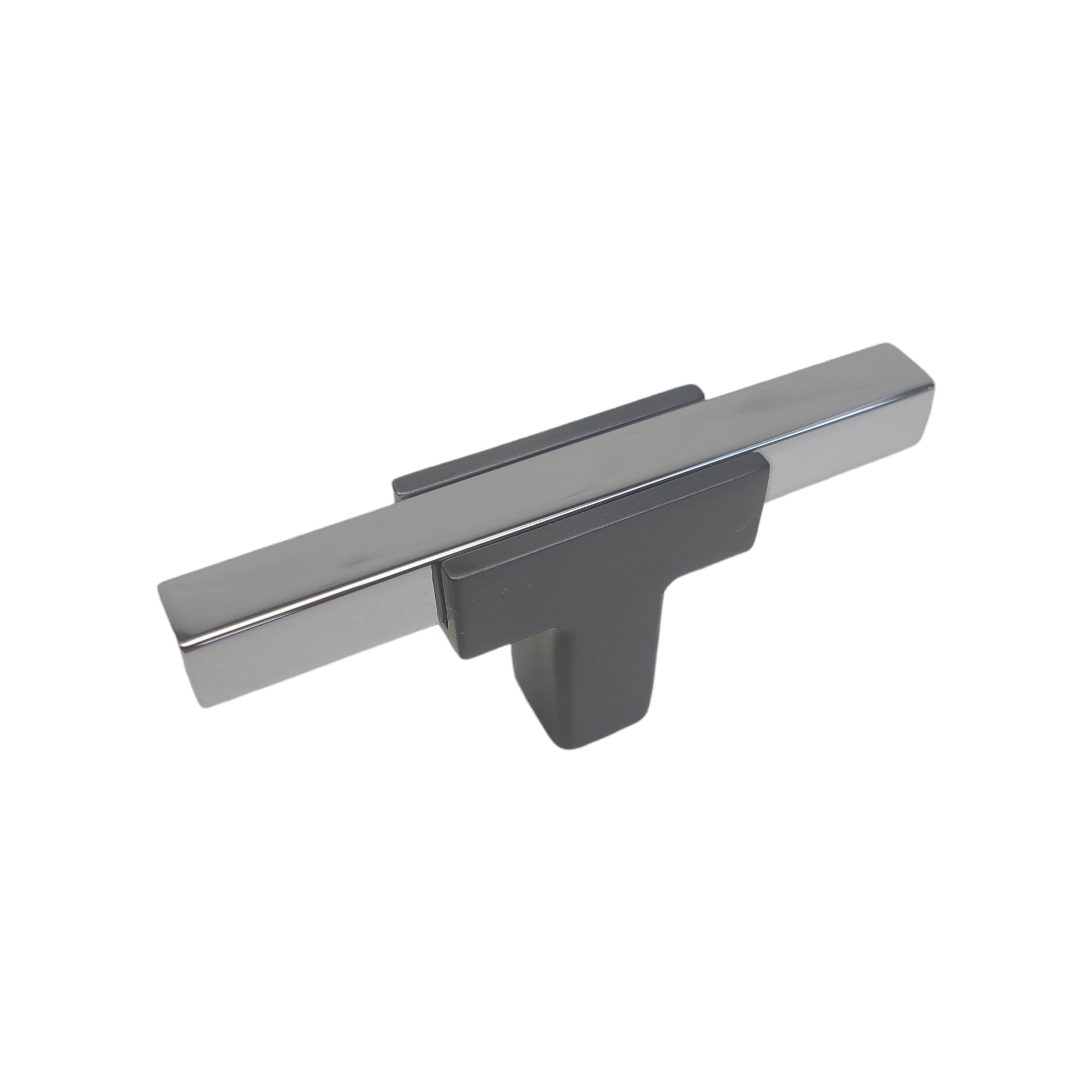 Two Tone T-Bar Knob - Titanium Base 67