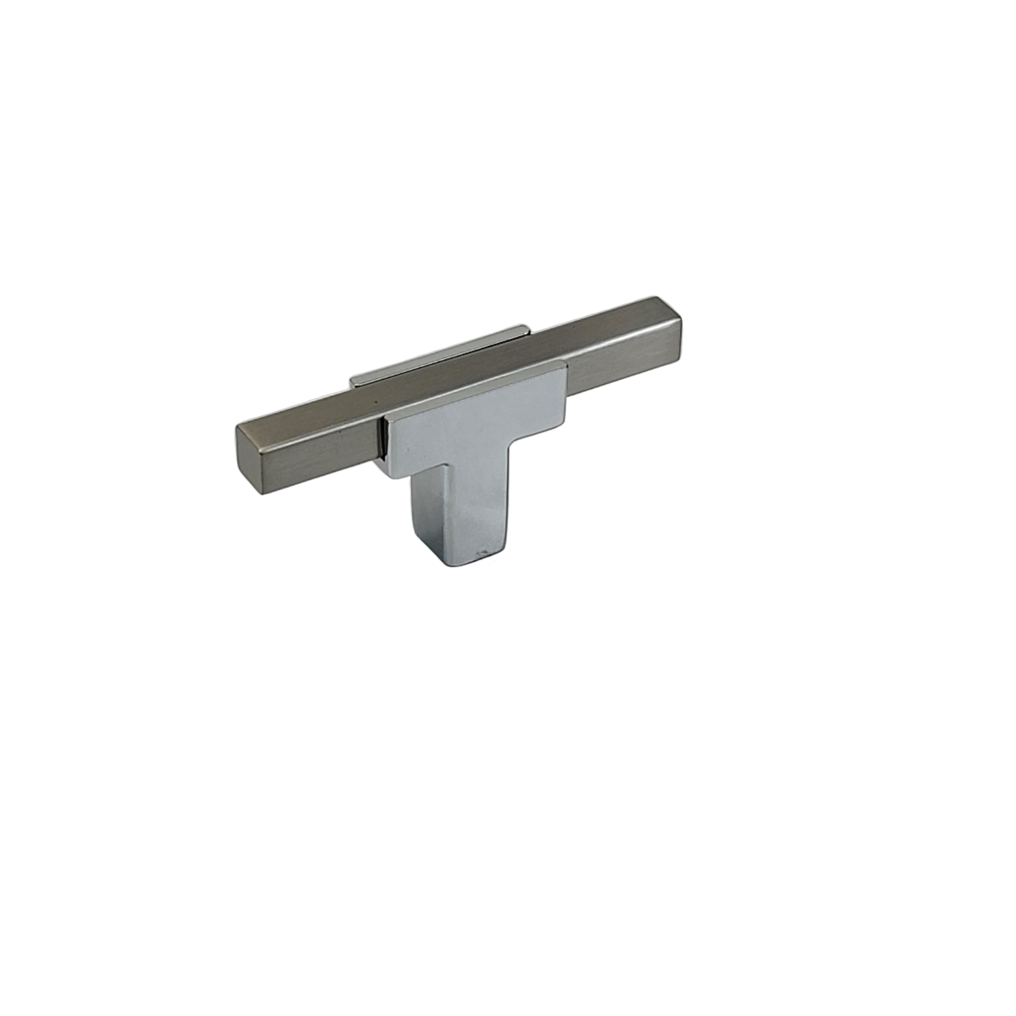 Two Tone T-Bar Knob - Chrome Base 67