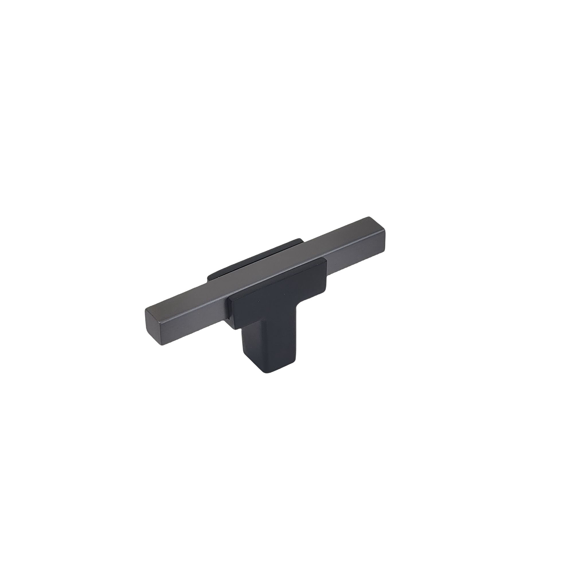 Two Tone T-Bar Knob - Matte Black Base 67