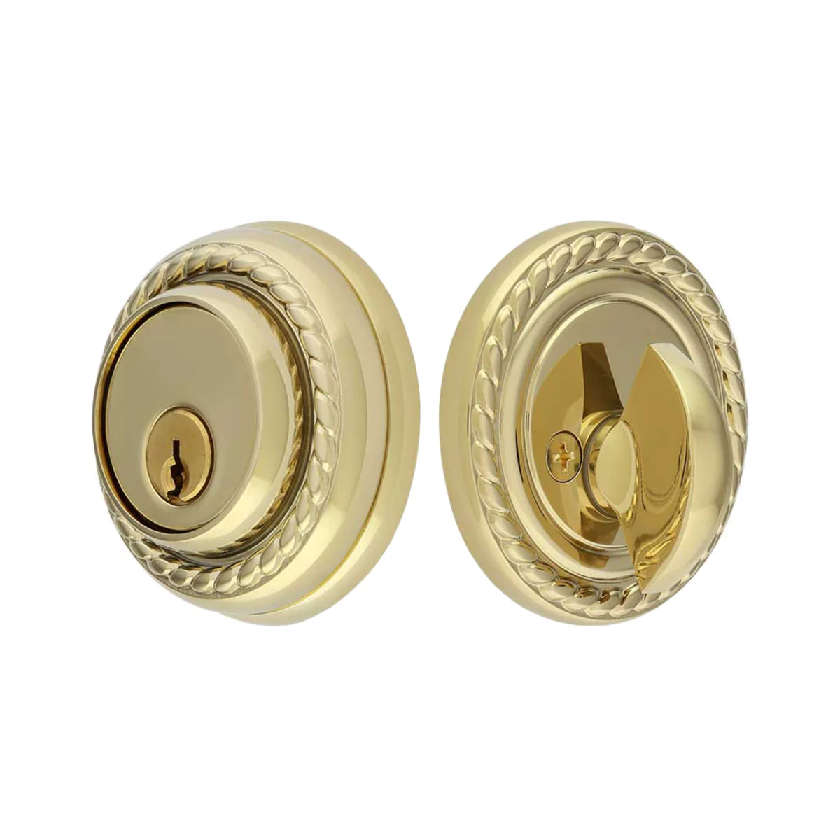 Emtek Brass Rope Deadbolt