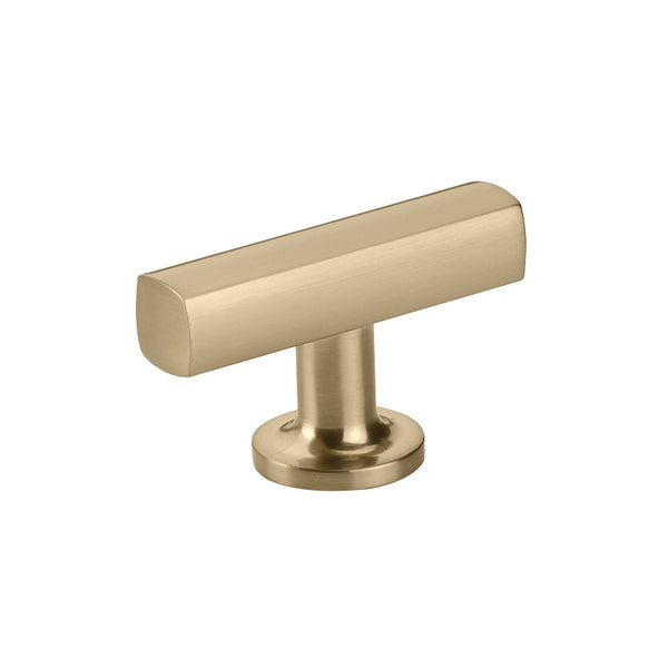 Emtek Freestone T-Knob  Satin Brass