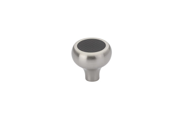 Emtek Carbon Fiber Knob-Black