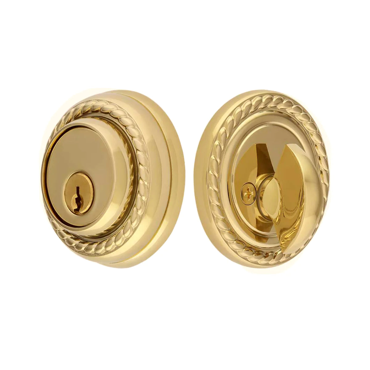 Emtek Brass Rope Deadbolt