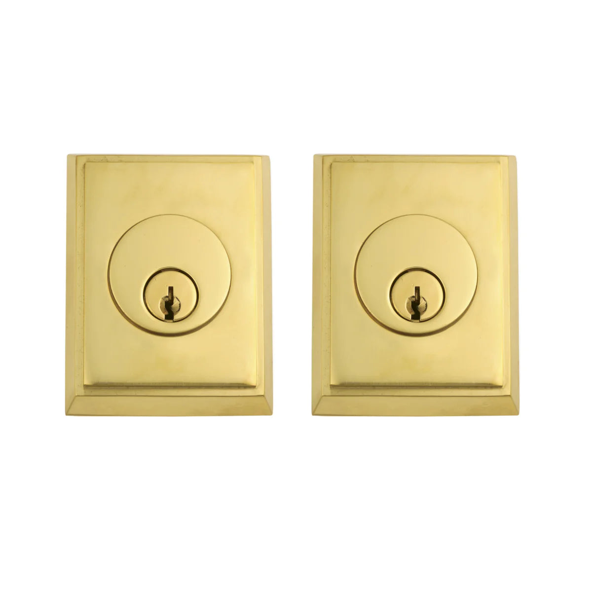 Emtek Brass Rectangular Deadbolt