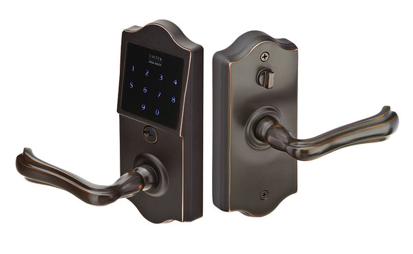 EMTouch™ Classic Style Electronic Leverset with Wembley Lever in Oil Rubbed Bronze Finish