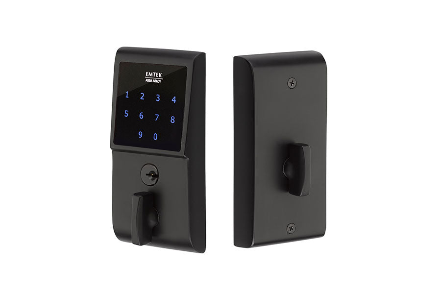 EMTouch™ Keypad Deadbolt in Flat Black finish