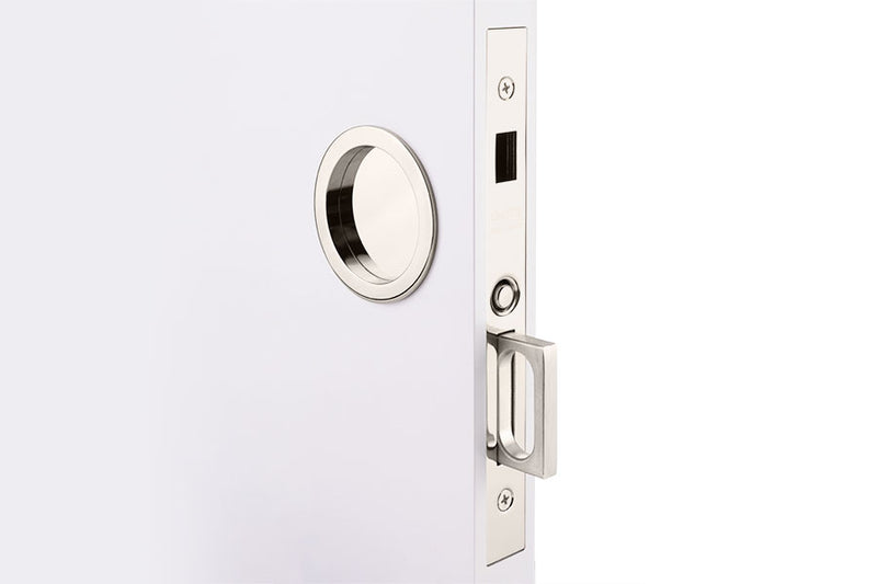 Emtek Round Pocket Door Mortise Locks
