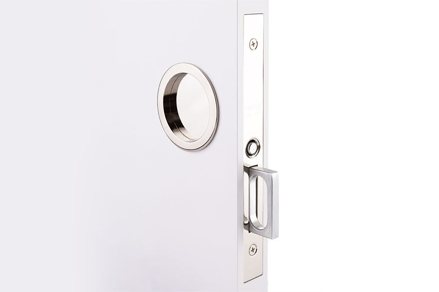 Emtek Round Pocket Door Mortise Locks