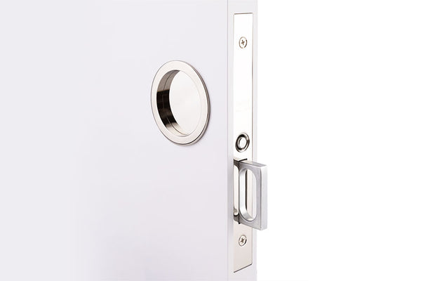 Emtek Round Pocket Door Mortise Locks