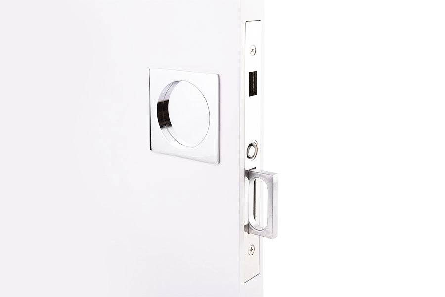 Emtek Square Pocket Door Mortise Locks