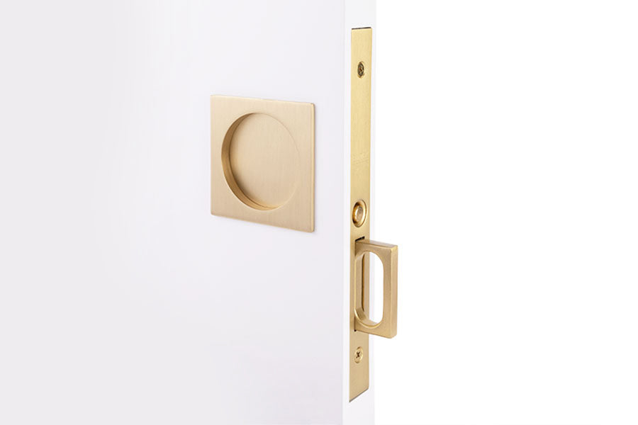 Emtek Square Pocket Door Mortise Locks
