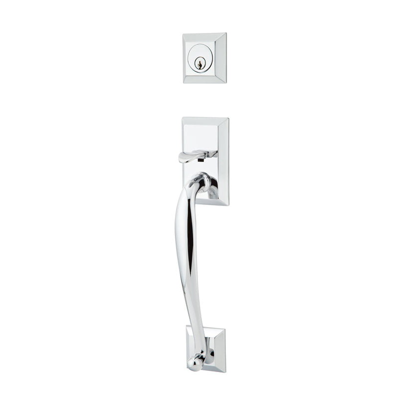 Franklin Sectional Entrance Handlesets in Chrome finish