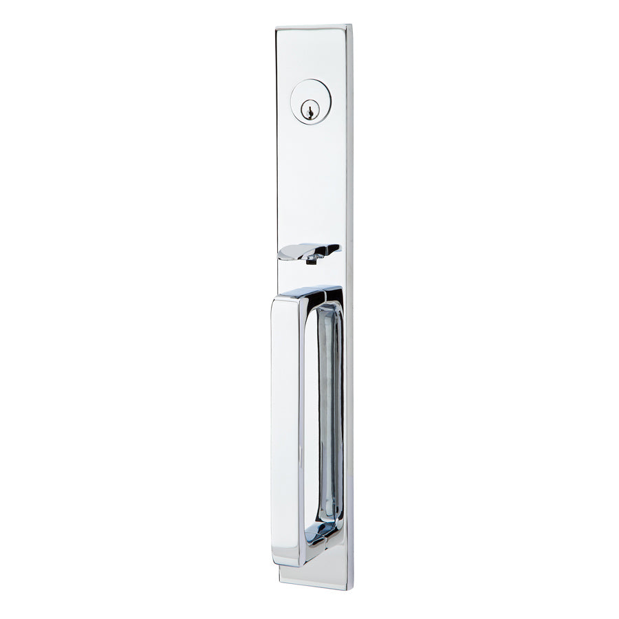 Lausanne Brass Tubular Entryset in Chrome finish