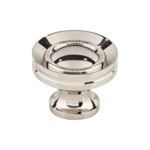 Top Knobs Button Faced Knob - Asbury Collection