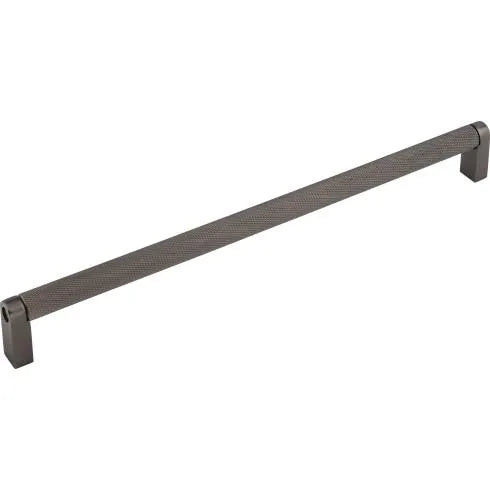 Top Knobs Amwell Knurled Appliance Pull Ash Gray