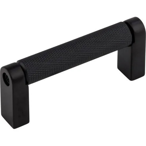 Top Knobs Amwell Flat Black Knurled Pull