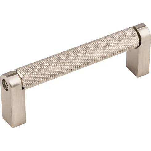 Top Knobs Amwell Brushed Nickel Knurled Pull