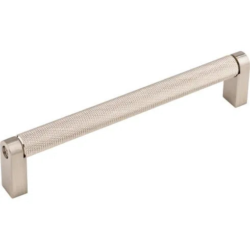 Top Knobs Amwell Brushed Nickel Knurled Pull