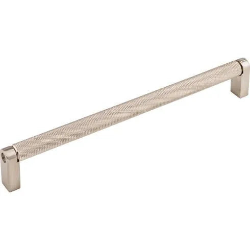 Top Knobs Amwell Brushed Nickel Knurled Pull