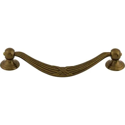 Top Knobs Ribbon & Reed Drop Pull- Edwardian Collection