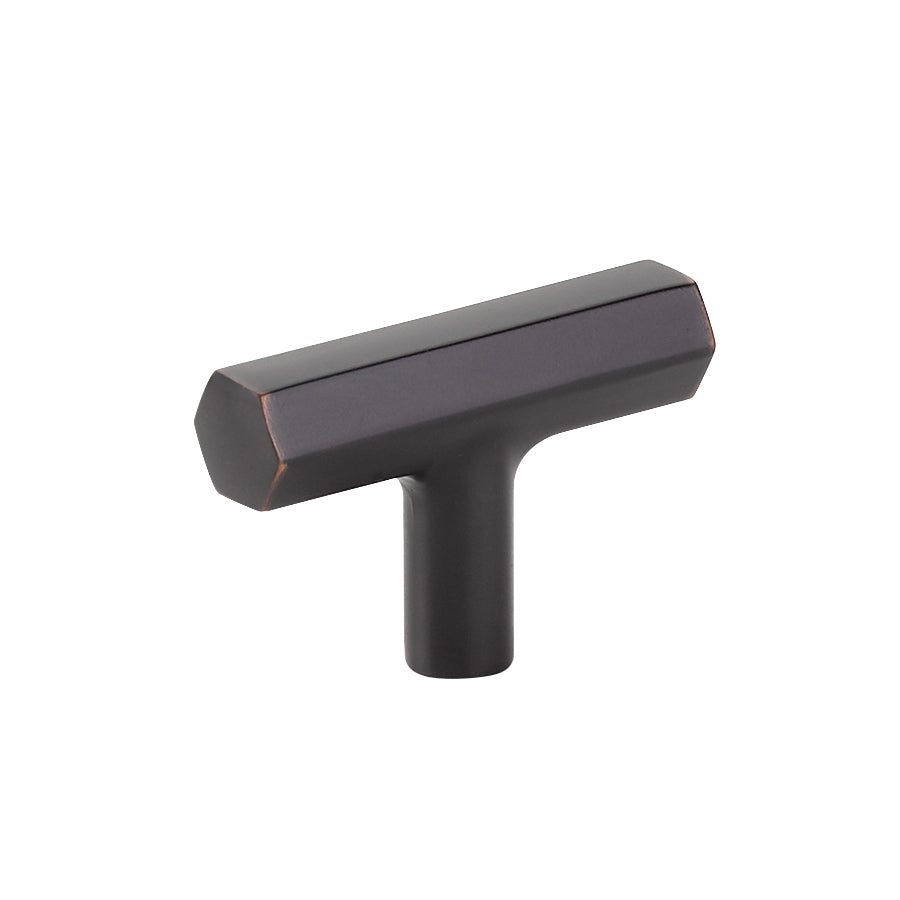 Emtek Mod Hex T-Knob Oil Rubbed Bronze
