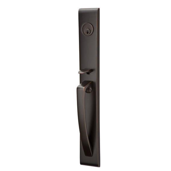 Orion Brass Tubular Entryset in Oil Rubbed Bronze finish