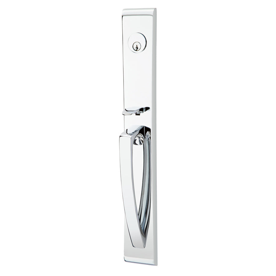 Orion Brass Tubular Entryset in Chrome finish