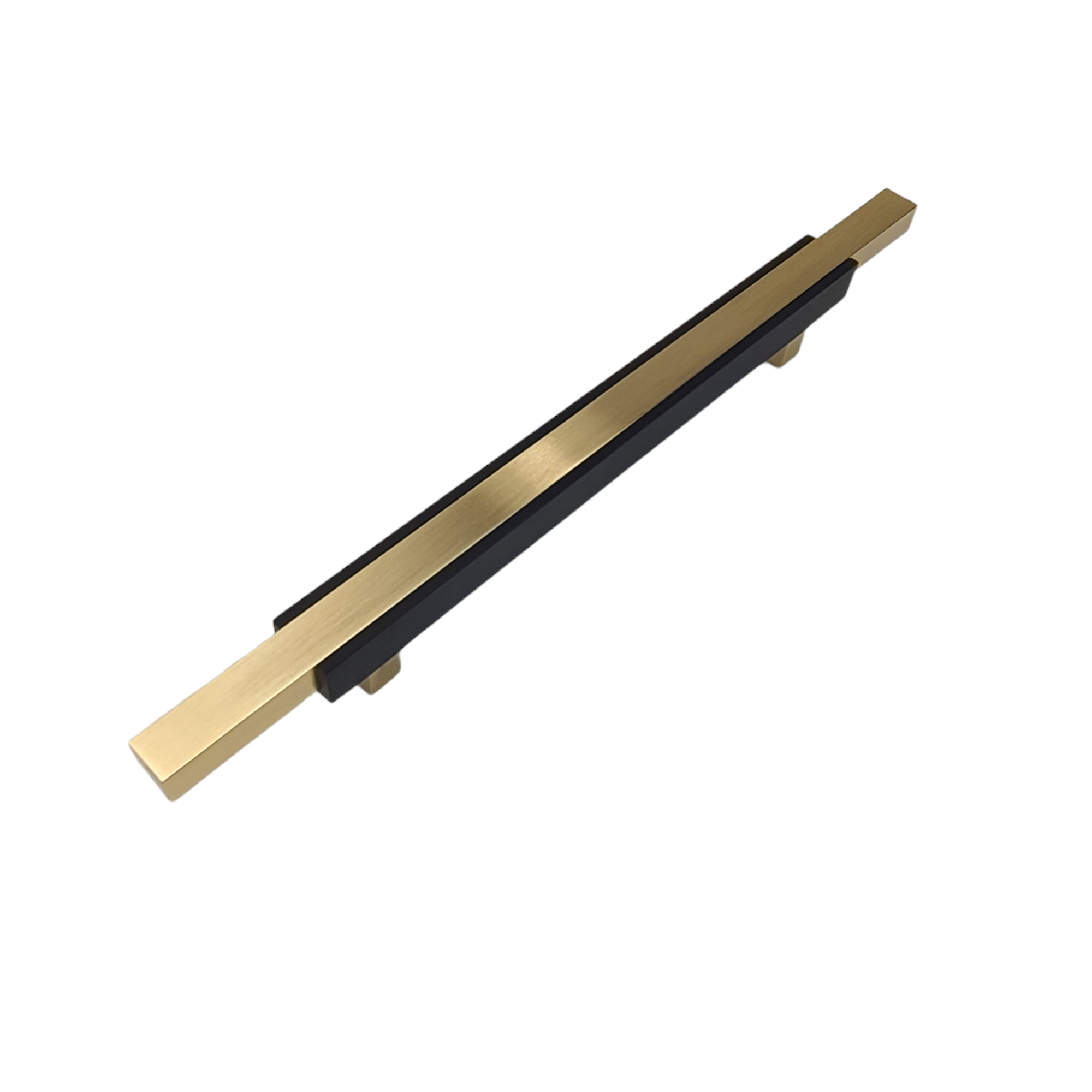 Modern Two Tone Handle - Brushed Gold Base 780