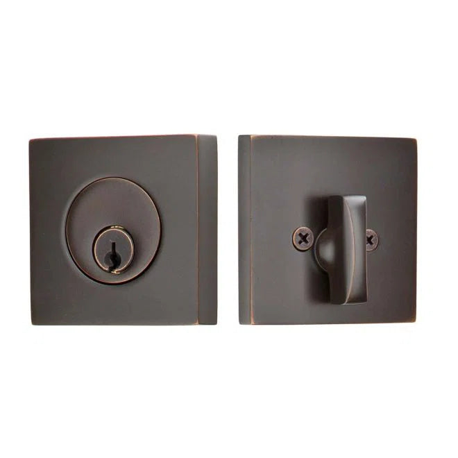 Emtek Brass Square Deadbolt