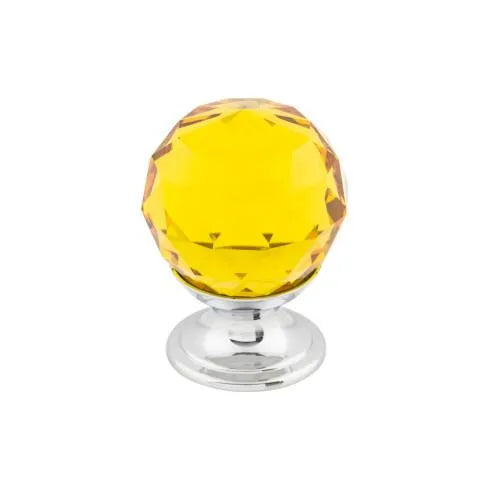 Top Knobs Amber Crystal Knobs - Crystal & Additions Collection