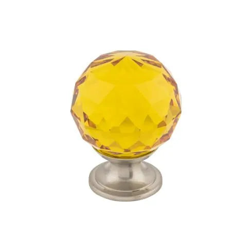 Top Knobs Amber Crystal Knobs - Crystal & Additions Collection