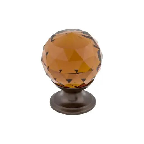 Top Knobs Amber Crystal Knobs - Crystal & Additions Collection