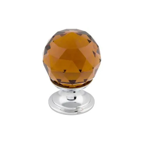 Top Knobs Amber Crystal Knobs - Crystal & Additions Collection