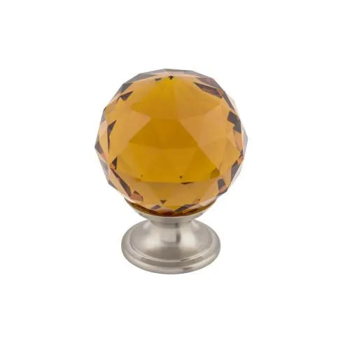 Top Knobs Amber Crystal Knobs - Crystal & Additions Collection