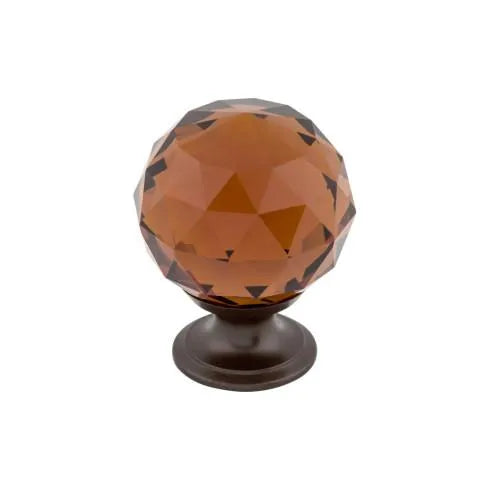 Top Knobs Amber Crystal Knobs - Crystal & Additions Collection