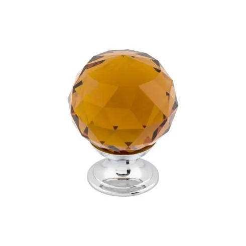 Top Knobs Amber Crystal Knobs - Crystal & Additions Collection