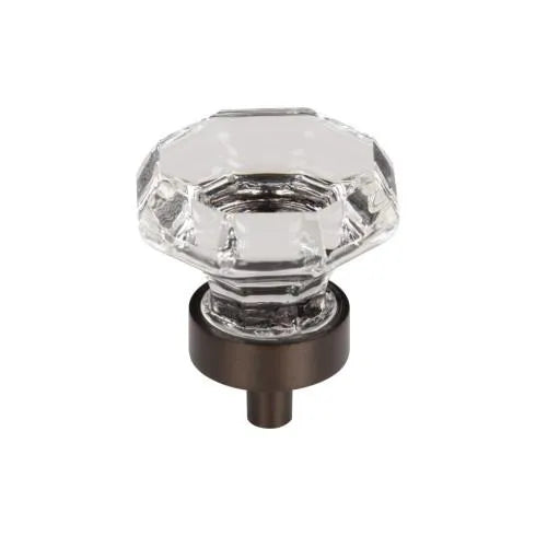 Top Knobs Octagon Crystal Knob - Crystal & Additions Collection