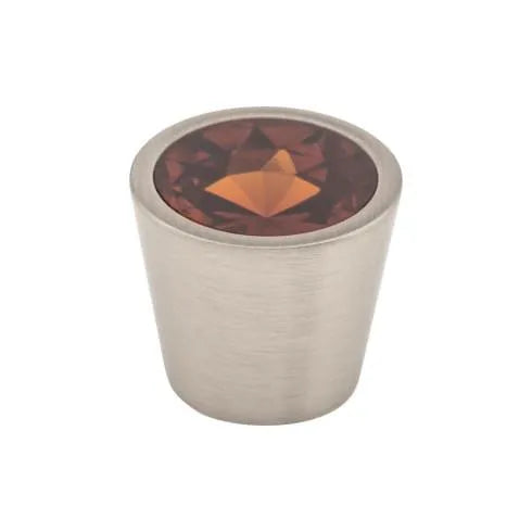 Top Knobs Crystal Center Knob - Crystal & Additions Collection