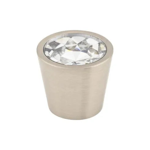 Top Knobs Crystal Center Knob - Crystal & Additions Collection