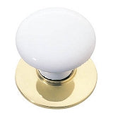 Porcelain Knob with Base